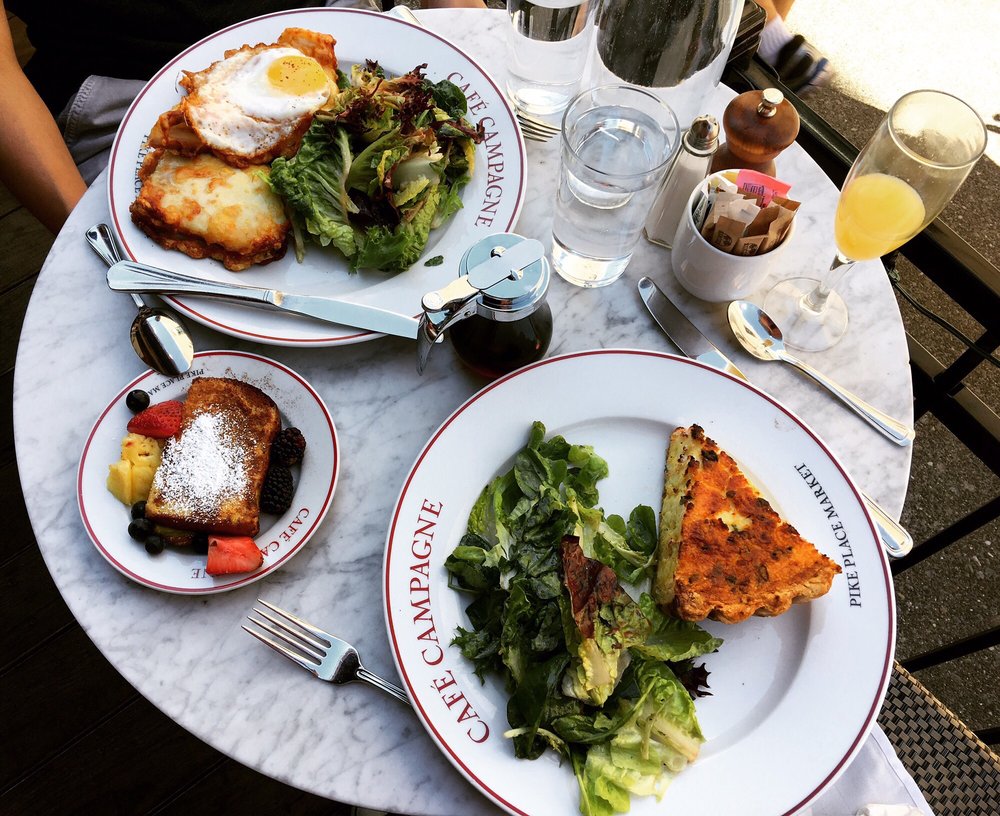 Cafe Campagne for Seattle Restaurant Week