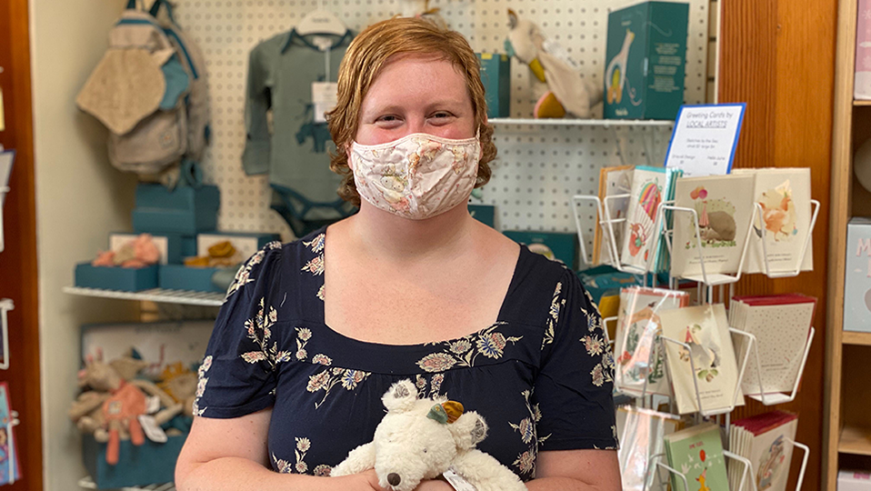 Brittney Geleynse, owner of Clover Toys