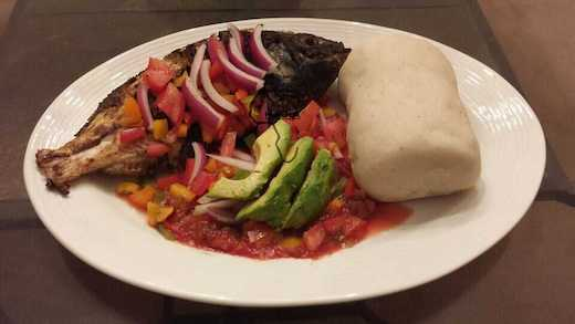 Food from Amir's Motherland Dish