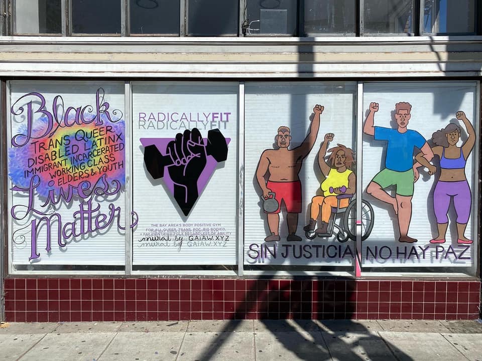 The exterior of Radically Fit