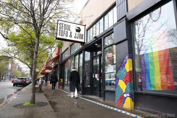 Seoul Tofu & Jjim exterior, photo credit CapitolHillSeattle.com