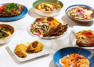 Gold Coast Ghal dish spread