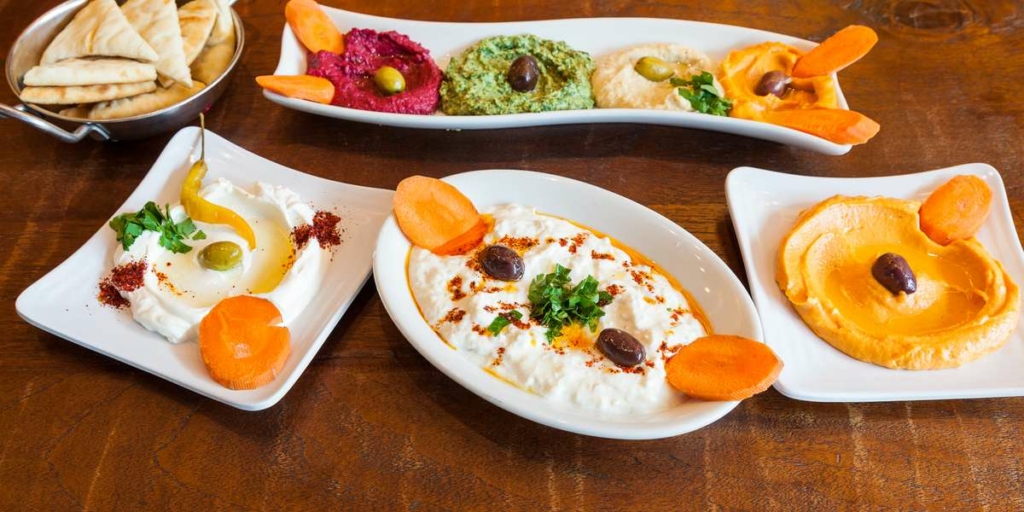 Cafe Turko hummus platter