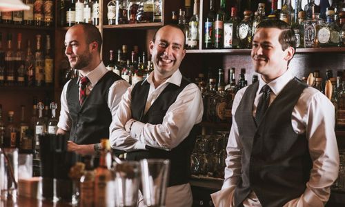 Zig Zag Cafe - Feature image of bartenders